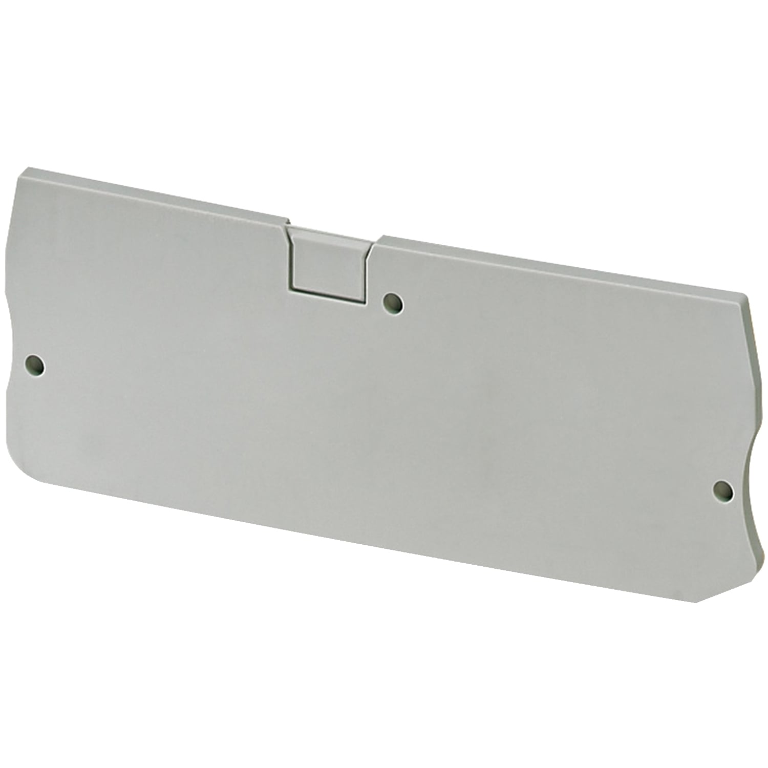 Cover plate, Linergy TR, 2.2mm width, 4 points, for push-in terminals NSYTRP44, grey, Set of 50