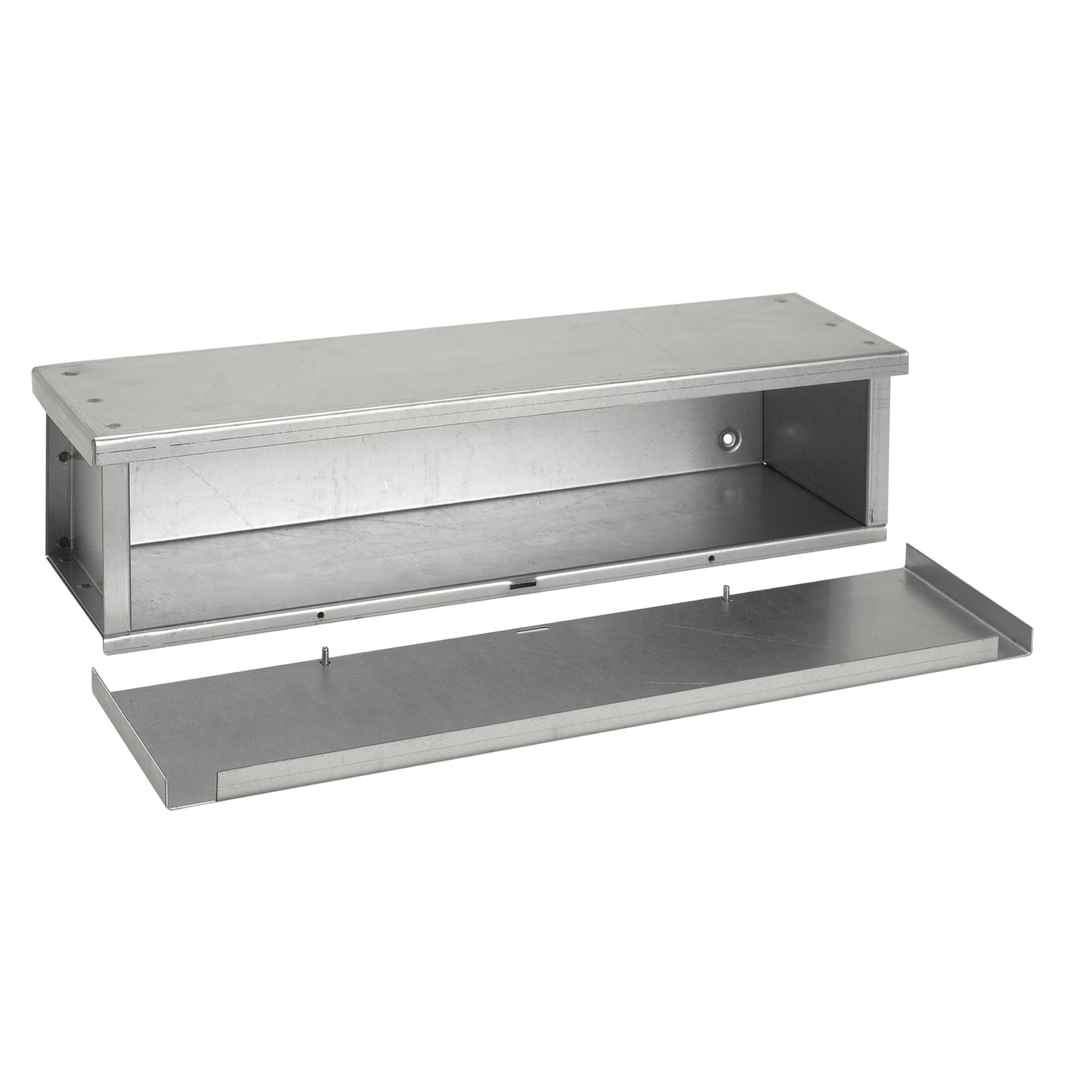 EconoTrough NEMA Type 3R, 4.00x4.00x12.00, Galvanized, Steel