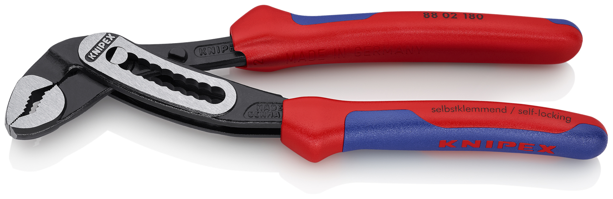 Alligator Water Pump Pliers, 7 1/4 in., Multi-Component, Bulk