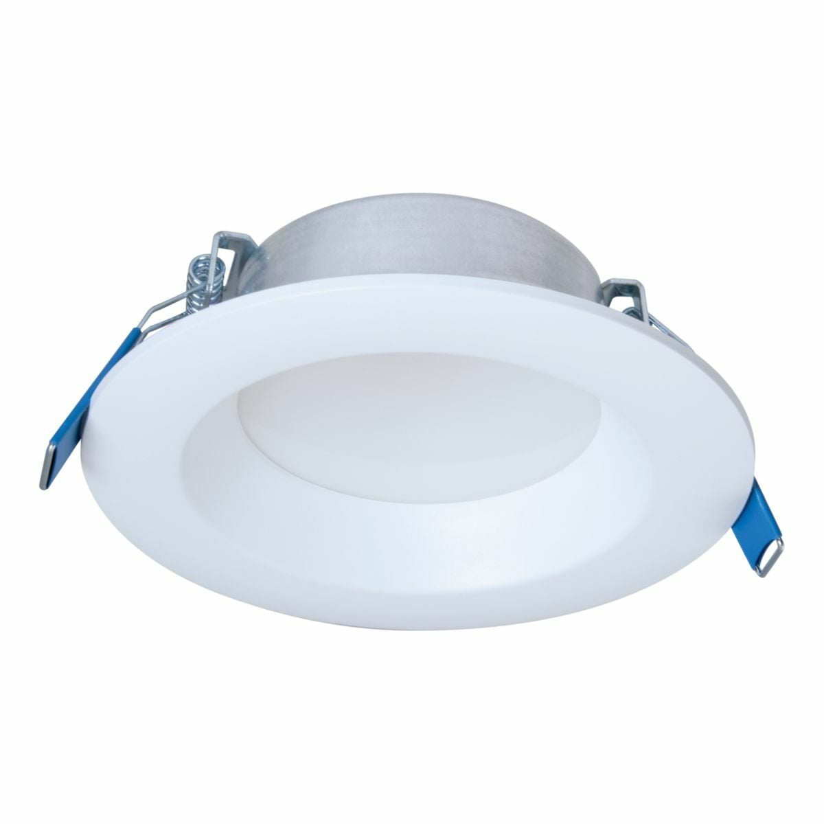 4-inch LED Direct Mount module, baffle trim,600 Lumens,90 CRI,Selecctable,120V,Recyclable, Matte White finish