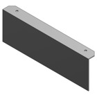 Single Gang Device Plate, Blank Plate, Galvanized Steel For Four Gang Ultra-Shallow Recessed Service Floor Box, 192 Cubic Inches for Device Access and 41/55 Cubic Inches for Device Compartments, Length 13-1/4 Inches, Width 15-1/4 Inches, Depth 2-1/2 Inches, 3/4 Inch Knockouts, Galvanized Steel, Provides High Capacity Power and Data Solution for Shallow Concrete Floors