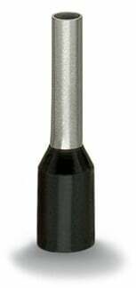 Ferrule; Sleeve for 1.5 mm² / AWG 16; insulated; electro-tin plated; black