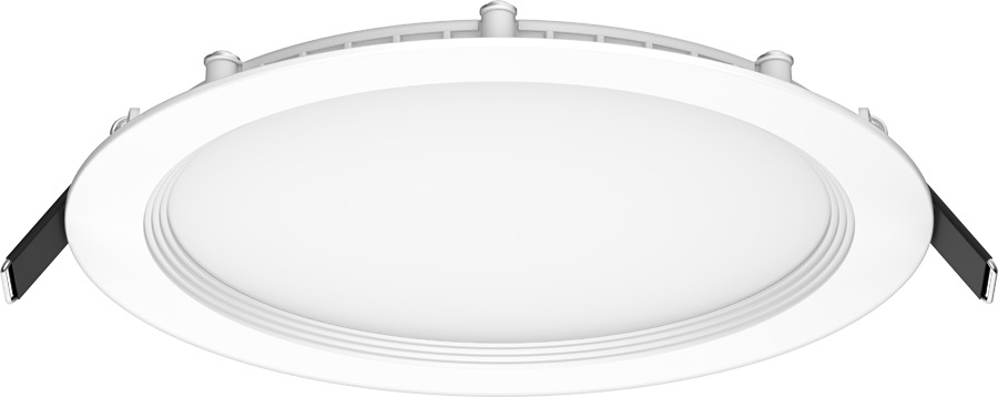 Down LightWf 6 Inch Round 12W,900Lm, 90CRI Selcct 120V Baffle