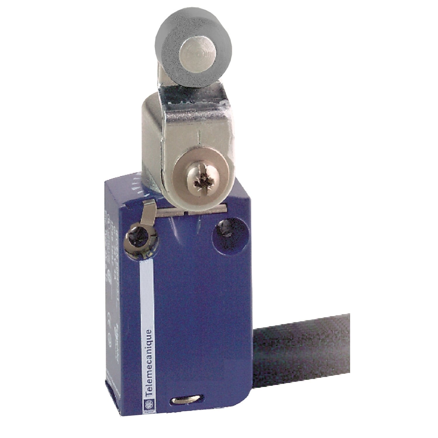 Limit switch, Limit switches XC Standard, XCMD, steel roller lever, 1NC+1 NO, snap, 1 m