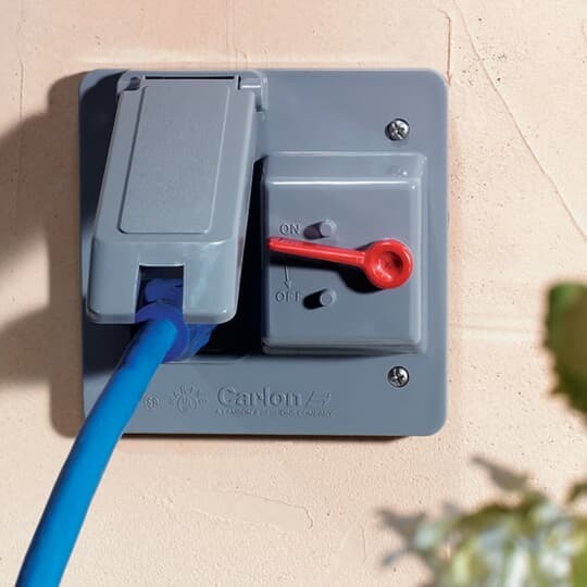 2gang weatherproof Vertical Mount Duplex/Toggle Switch Box Cover Crescent Electric Supply Company