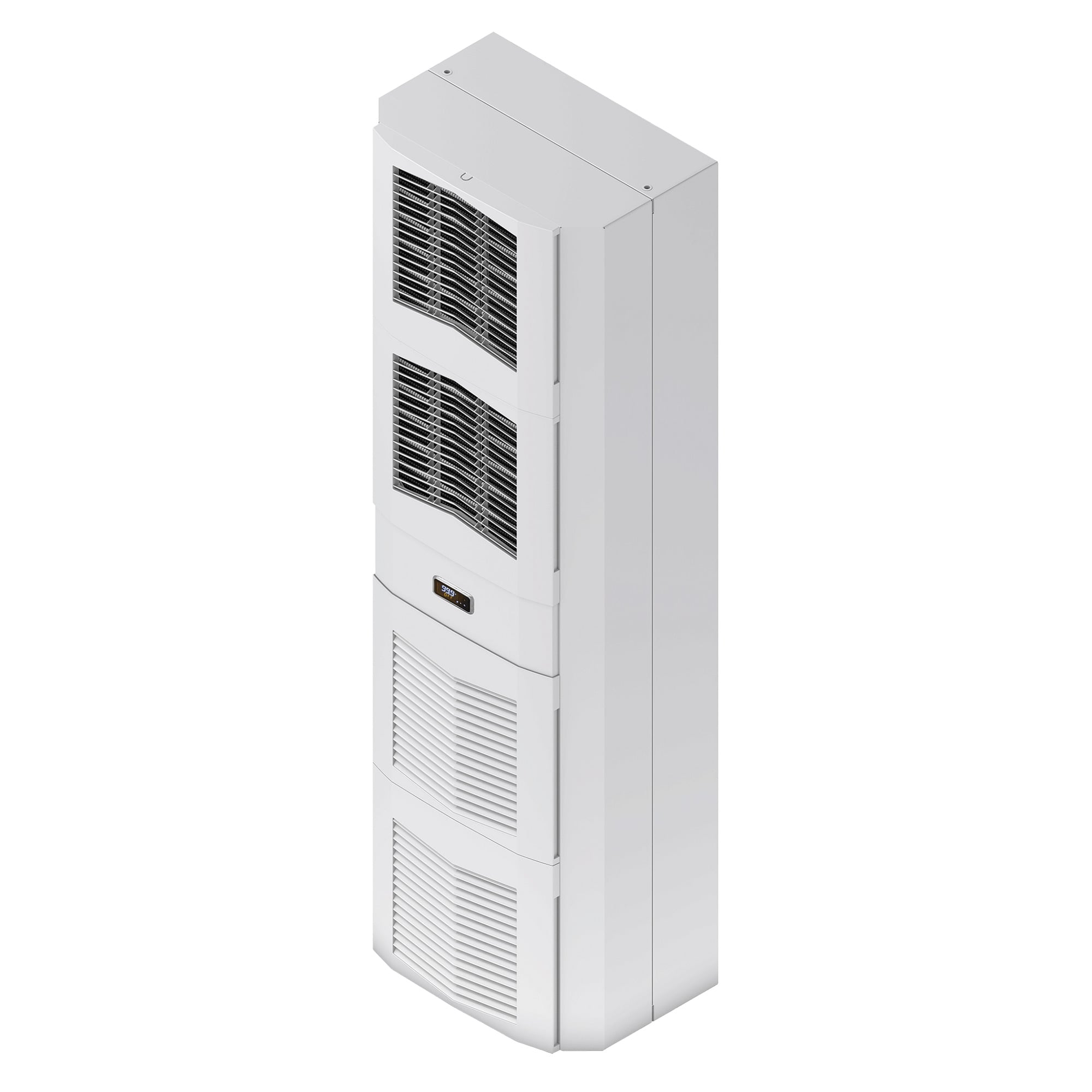 SpectraCool Slim Fit Indoor AC S16, 2000W 115V With RAC, Light Gray, Steel