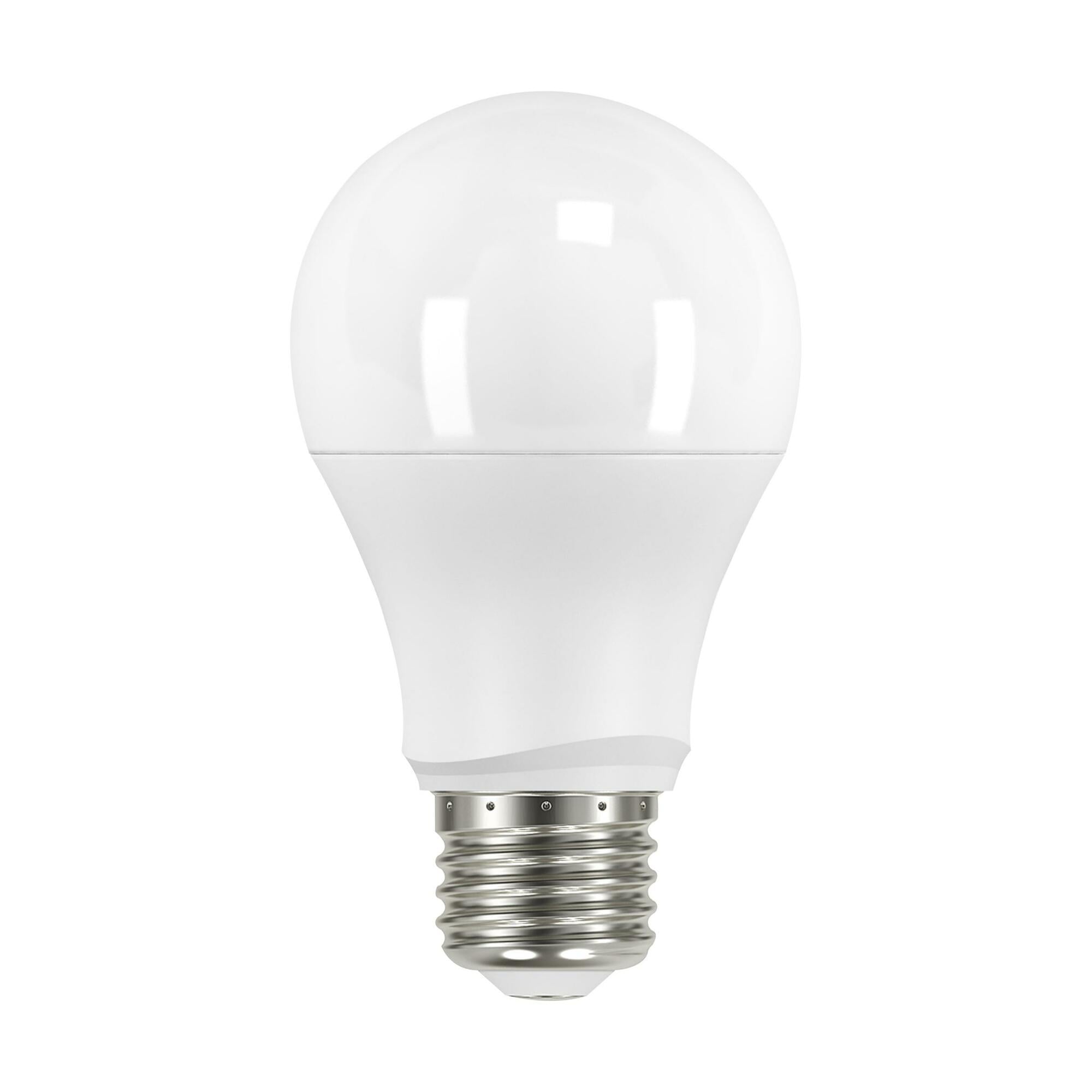 8 Watt A19 LED Lamp - Dusk to Dawn With PhotoCell - 5000K - Medium Base - 200 Degree Beam Angle - 120 Volts