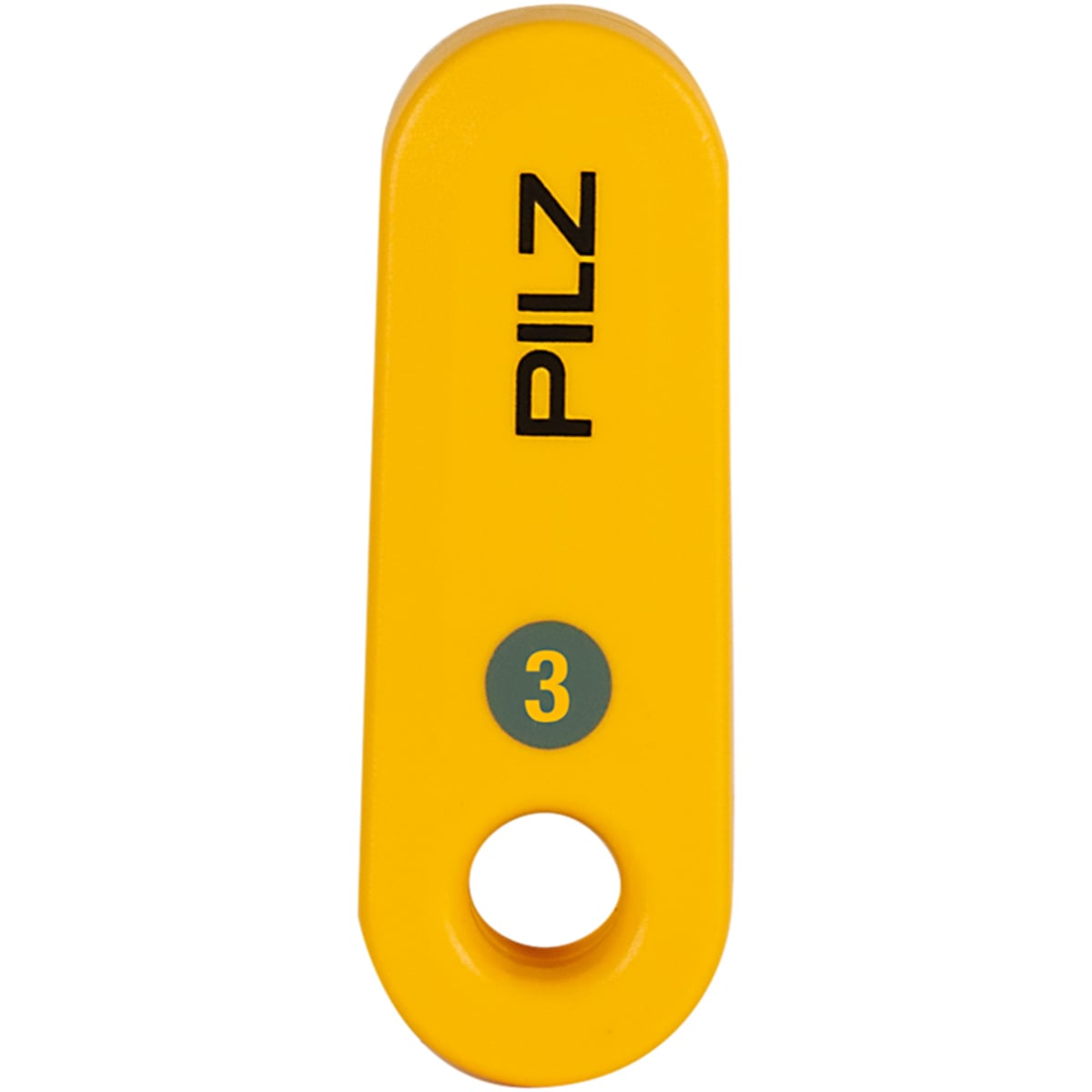 Transponder Key for PSEN cs4.1p, Grey "3" Marking