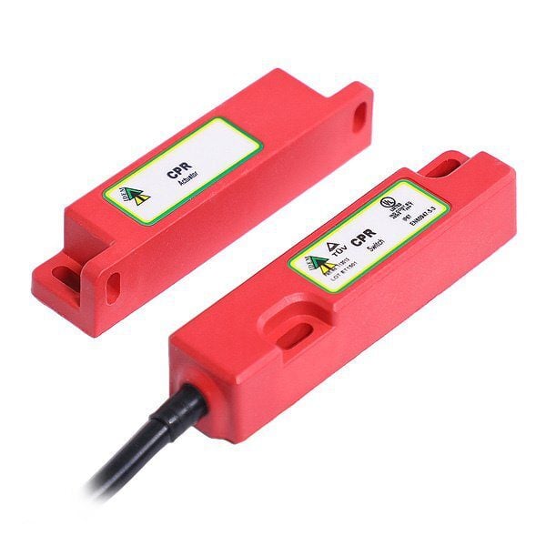 CPR Magnetic Non-Contact Safety Interlock Switch, 2NC, 2M Pre-Wired
