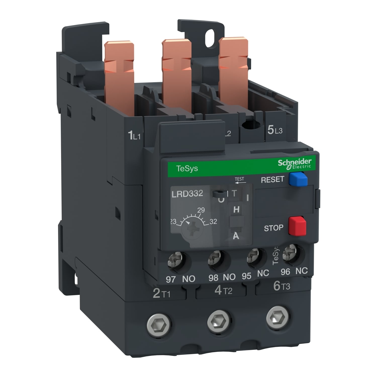 TeSys Deca, thermal overload relay, 23 to 32 A, class 10A, EVERLINK