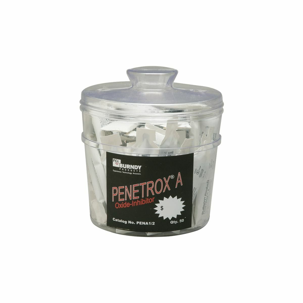 Oxide Inhibiting Electrical Joint Compound, 1/2 OZ, For Al-Al, Al-Cu & Al Conduit Threads.