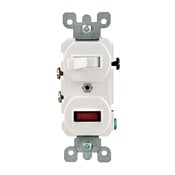 5226-T Duplex Combination Duplex Non-Grounding AC Combination Switch, 120/125 V AC, 15 A