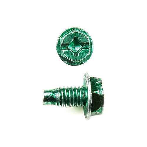 EPCO, Ground Screw, PigTails, Hex Head Screw, Size: #10-32 x 0.375 IN, 250 per package