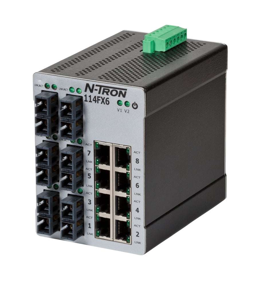 114FX6-SC Ethernet Switch
