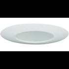 6-Inch LED Open Wide Flange Trim. Open trims are designed to provide a uniform ditribution of light. Available in a white finish.