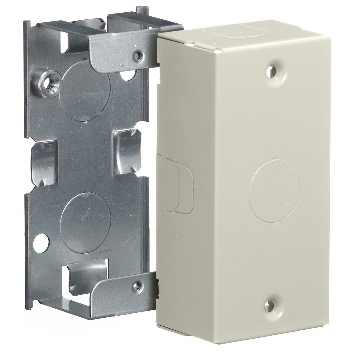 Metal Raceway Utility Box, 1-Gang, HBL500/700/750 Series