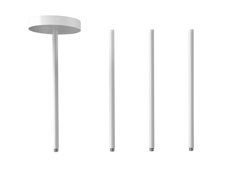 CYL34 ACCESSORY 48" PENDANT STEM (4)-12" STEMS WHITE