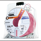 106100909445 PullPro Copper THHN Wire, 10 AWG, Stranded, Pink, 750 ft
