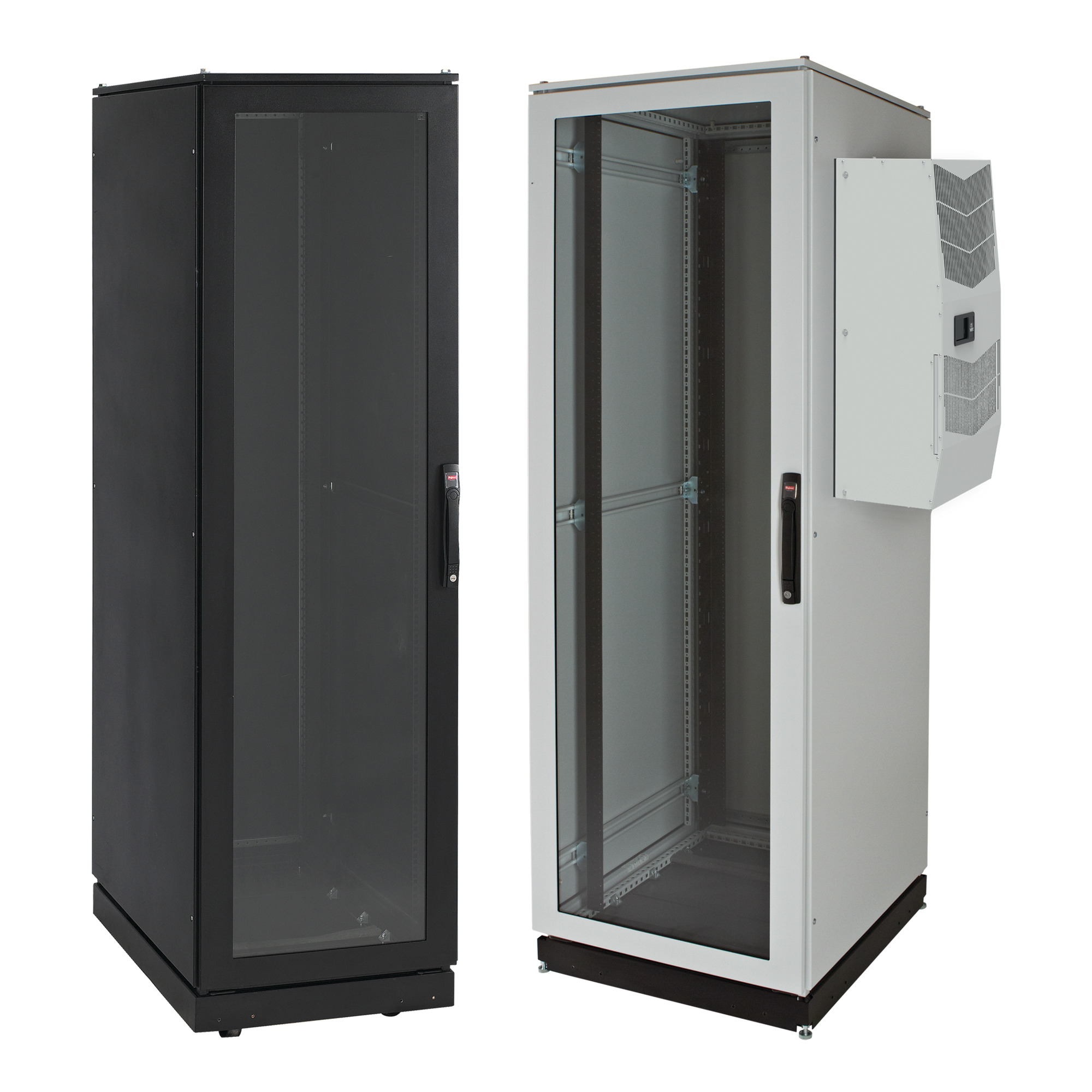 ProLine V/D Server Cabinet with G28 Type 12, 2000x600x1000mm, Gray, Steel