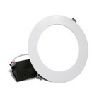 DLE6 Selectable 6 in. White Remodel LED Downlight Kit