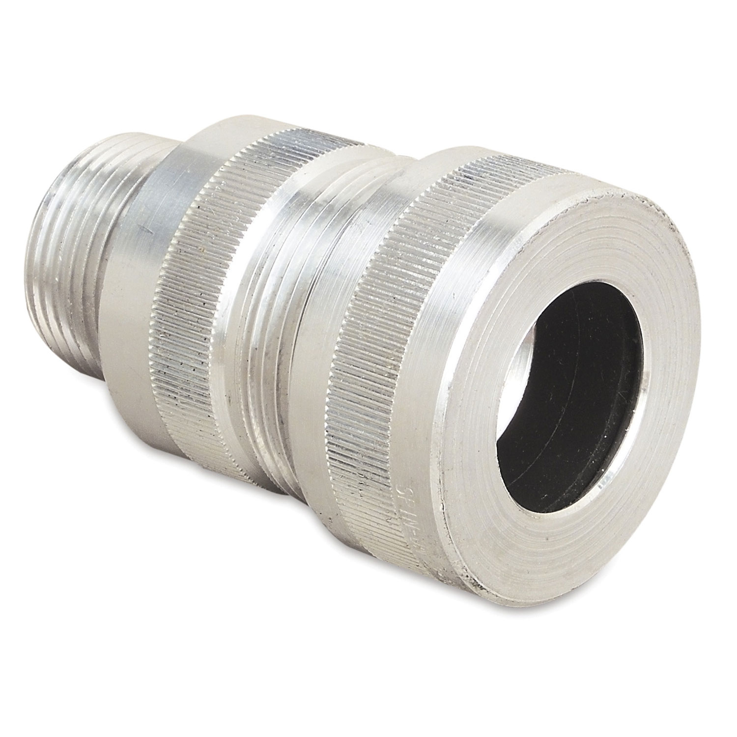 Spin-On Series II Connector Aluminum 3/4 inch Hub Size Cable range over armor 0.651-0.730 inch.