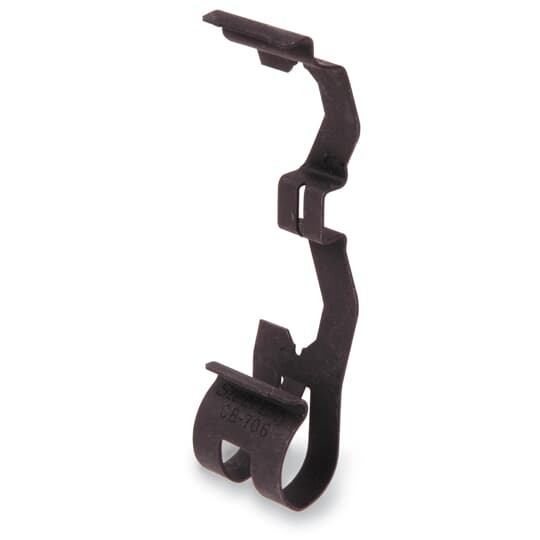 Cable from drop wire support.