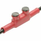 In-Line Splice/Reducer, 2 Port, 1/0-3/0 AWG, Al/Cu Rated.