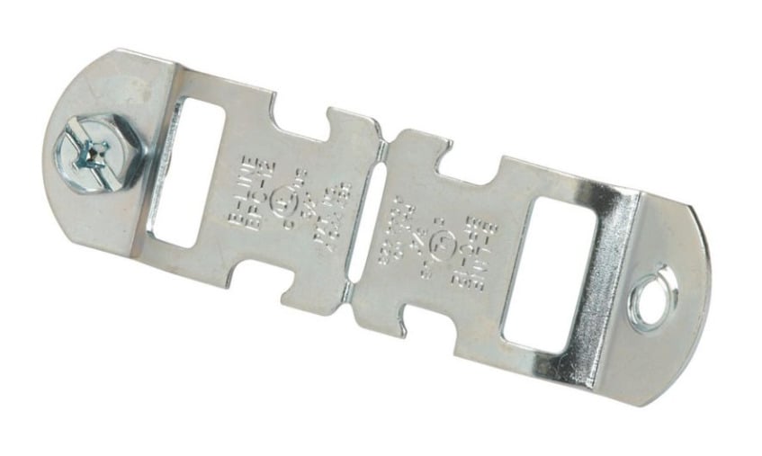 BPC-20 2-Piece Break Apart Conduit Clamp, 1-1/4 in Conduit, 200 lb Load, Low Carbon Steel