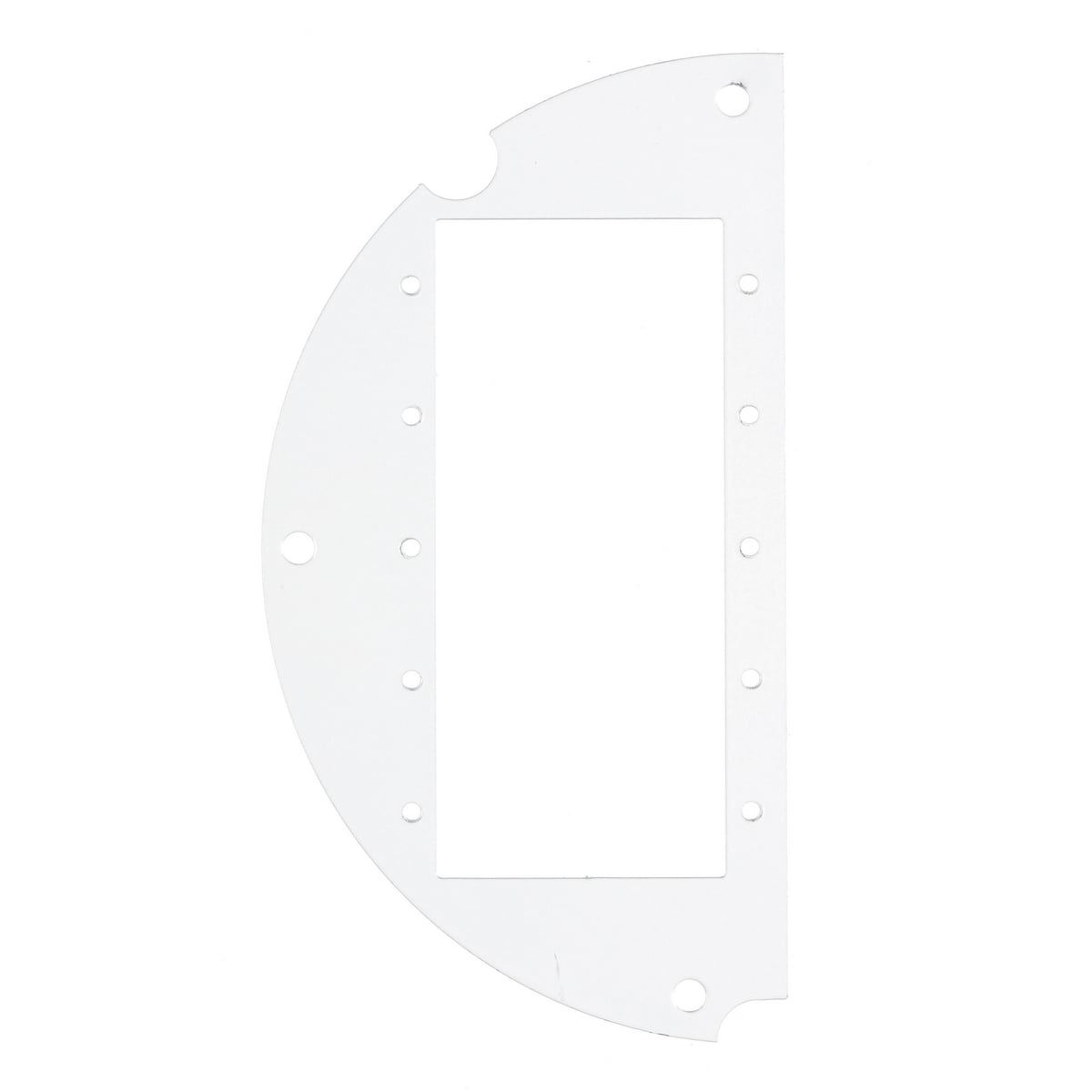 Fire Rated Poke Throughs, Recessed 6" Series, Sub Plate, 50% Left Side, (5) Extron MAAP Opening