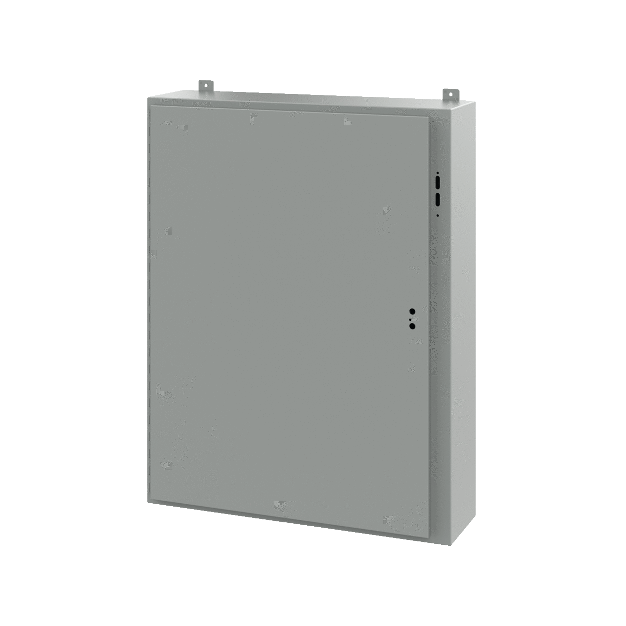 Disconnect Enclosure without Handle Type 12, 48.00x37.38x10.00, Gray, Steel