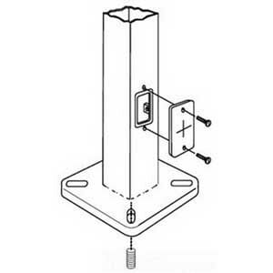 1 in. X 36 in. X 4 in. anchor bolts, SKU - 800958