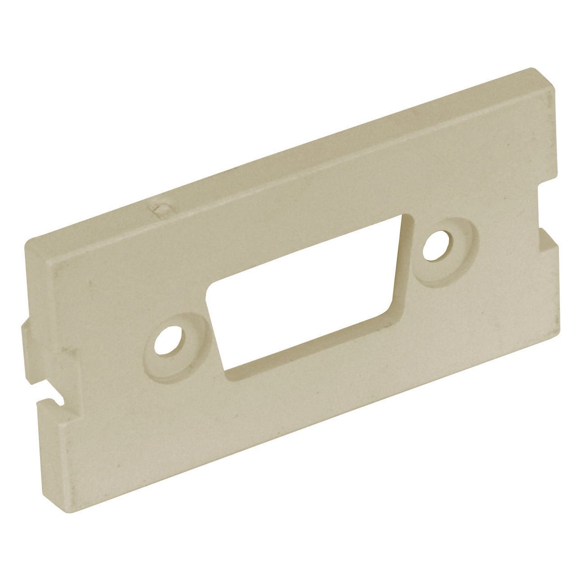 INFINe Connector, Audio/Video Module, High-Density D-Sub Blank, 1 Unit, Electric Ivory