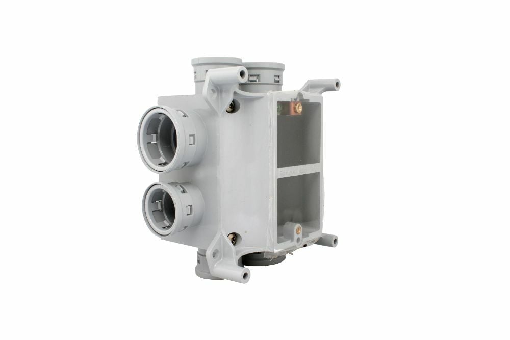 SVDBH-15/20 PVC SLAB BOX GREY KWIKON