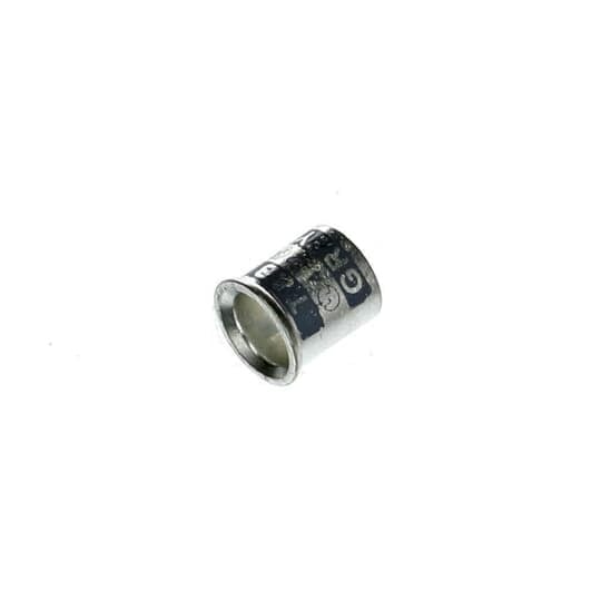 Copper Cable Joint, Wire Range Min: 3 #10 Sol or Str, Max: 4 #10 Sol or Str, Tin Plated, Gray Die