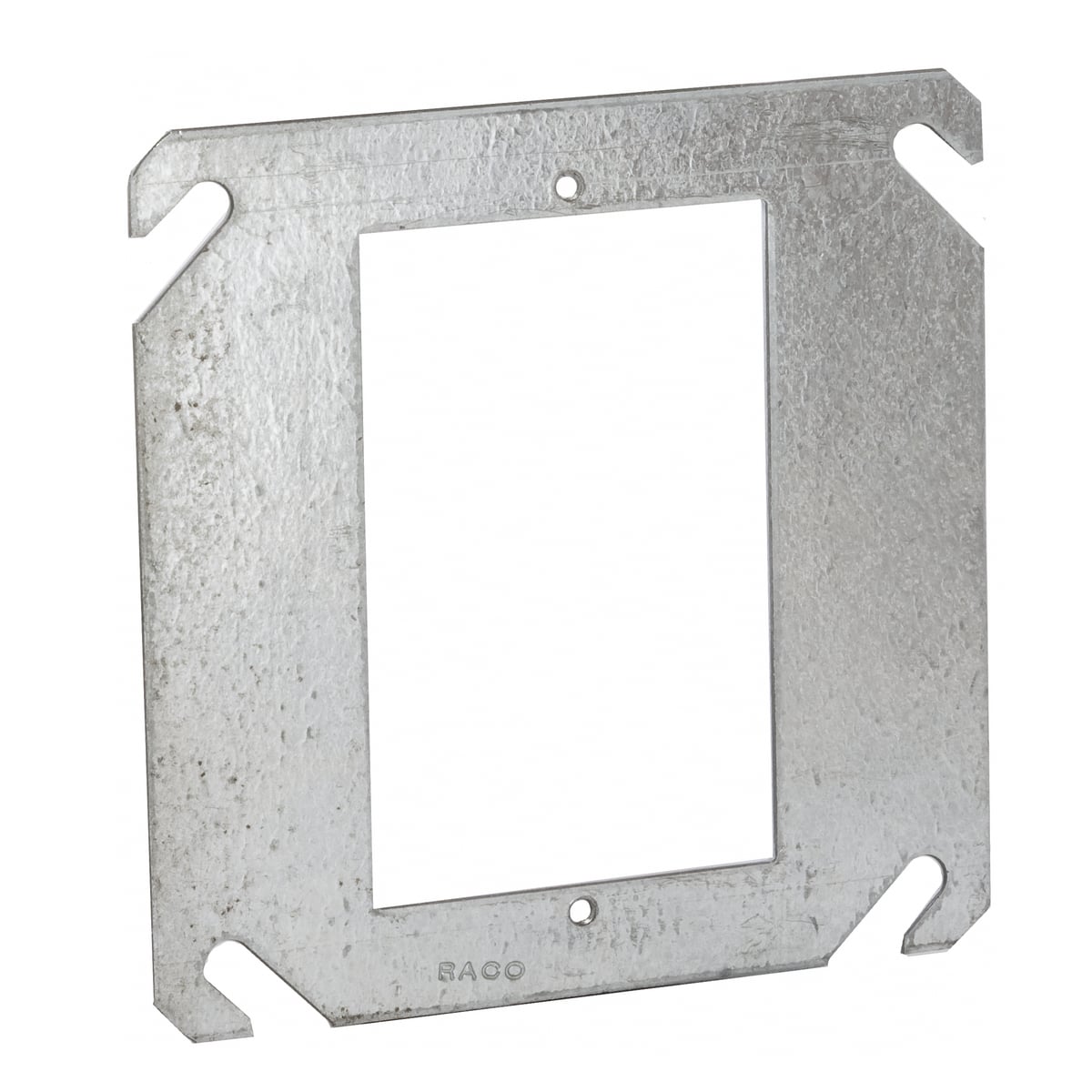 4 In. Square Single Device Covers, Flat