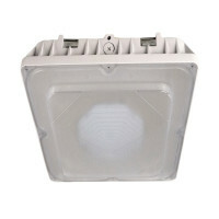 Vela 80-Watt Outdoor LED Canopy, White, 4000K