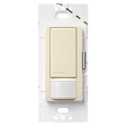 Lutron Maestro Motion Sensor Switch, No Neutral Required, 150W LED, Single Pole, Almond
