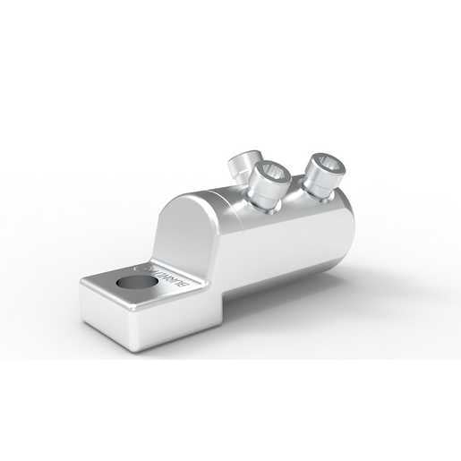KASB34U12, QIKSHEAR Shear Bolt Lug, 350-500 kcmil 1-hole