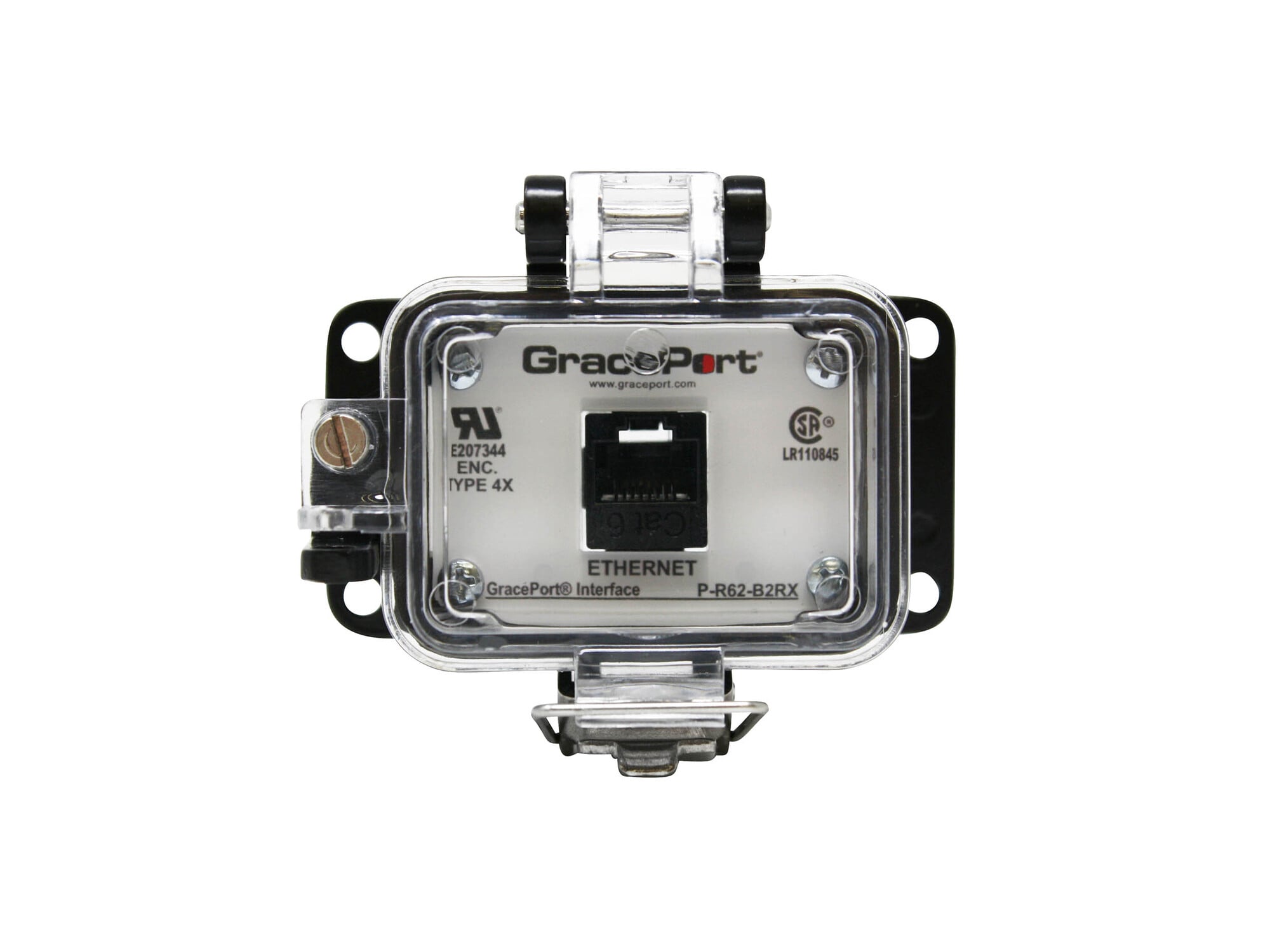 PANEL INTERFACE CONNECTOR WITH CAT 6, PMH, UL TYPE 4X, NO OUTLET