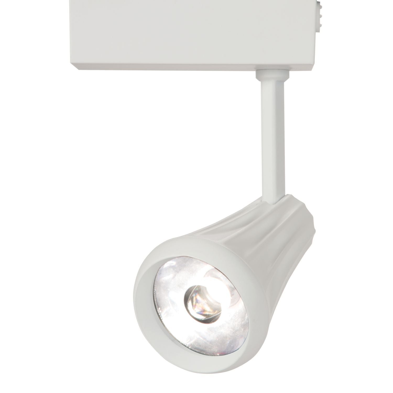 Standard, Halo Power Trac and Lazer Track, Mini LED Accent Fixture, 1100 lumens, Flood (38), 90, 3500K, White, 120V.