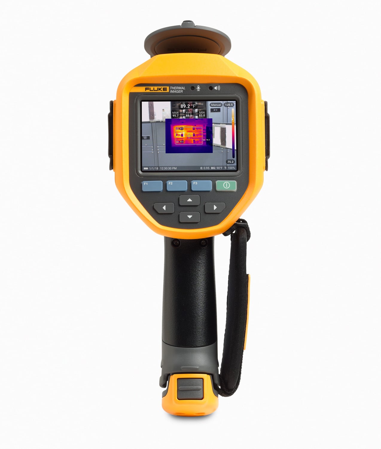 Sophisticated User Interface + Display Improvements = PRECISE RESULTS The bestselling Fluke Infrared Cameras just got better Professional 320 x 240 Thermal Imager. See more detail with SuperResolution, offering 4x the pixel data. SuperResolution captures multiple images and combines them to create a 640 x 480 image. With the Ti480 PRO, you no longer have to worry about focus. MultiSharp focus captures images that are focused throughout the field of view, even if you start from a completely blurry target. The camera takes multiple images and combines them to give a clear, accurate focus on targets near and far.