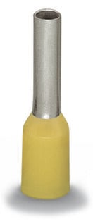 Ferrule; Sleeve for 2.08 mm² / AWG 14; insulated; electro-tin plated; yellow