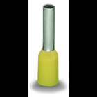 Ferrule; Sleeve for 2.08 mm² / AWG 14; insulated; electro-tin plated; yellow