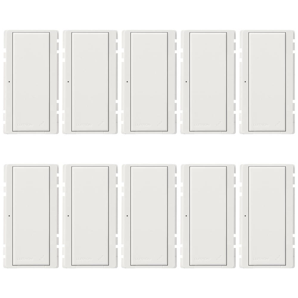Replacement Button Kit for RadioRA 2 or HomeWorks switches, 1-pack in white
