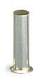 Ferrule; Sleeve for 1 mm² / AWG 18; uninsulated; electro-tin plated