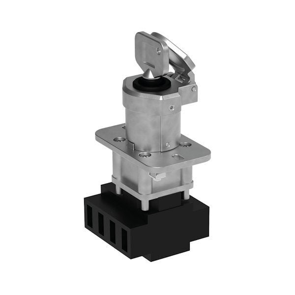 Isolation Switch Panel Mount 63A 4 Pole – Stainless Steel Barrel