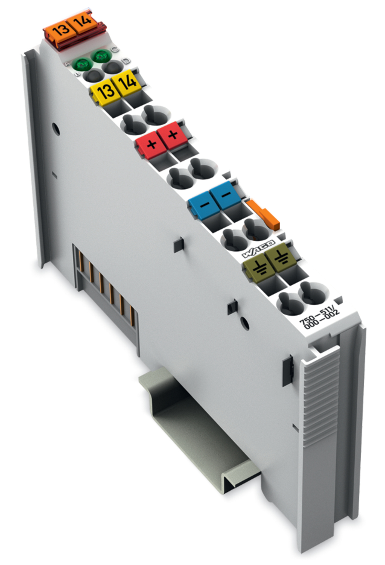 2 pulse width outputs; 24 VDC; 0.1 A; 100 Hz