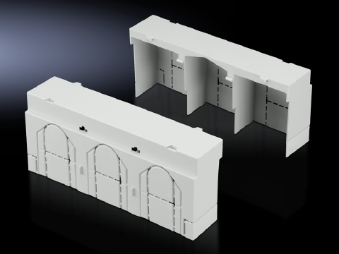 Connection space cover, for NH fuse-switch disconnectors