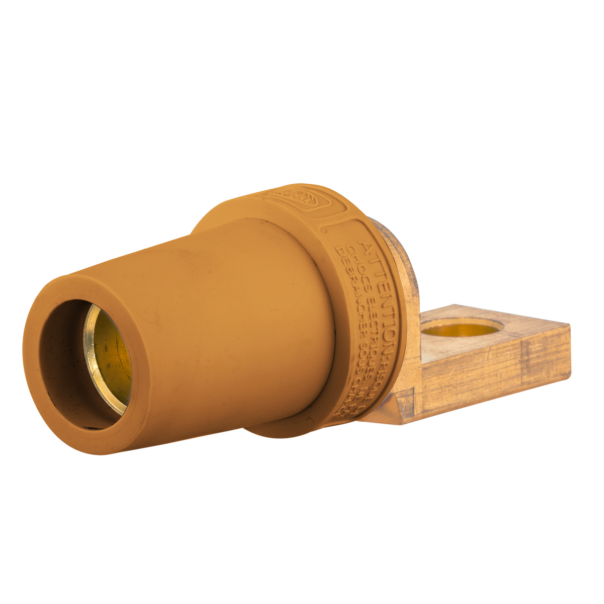 Single Pole Products, 300/400A Series,Female, Offset Stud Type, Orange