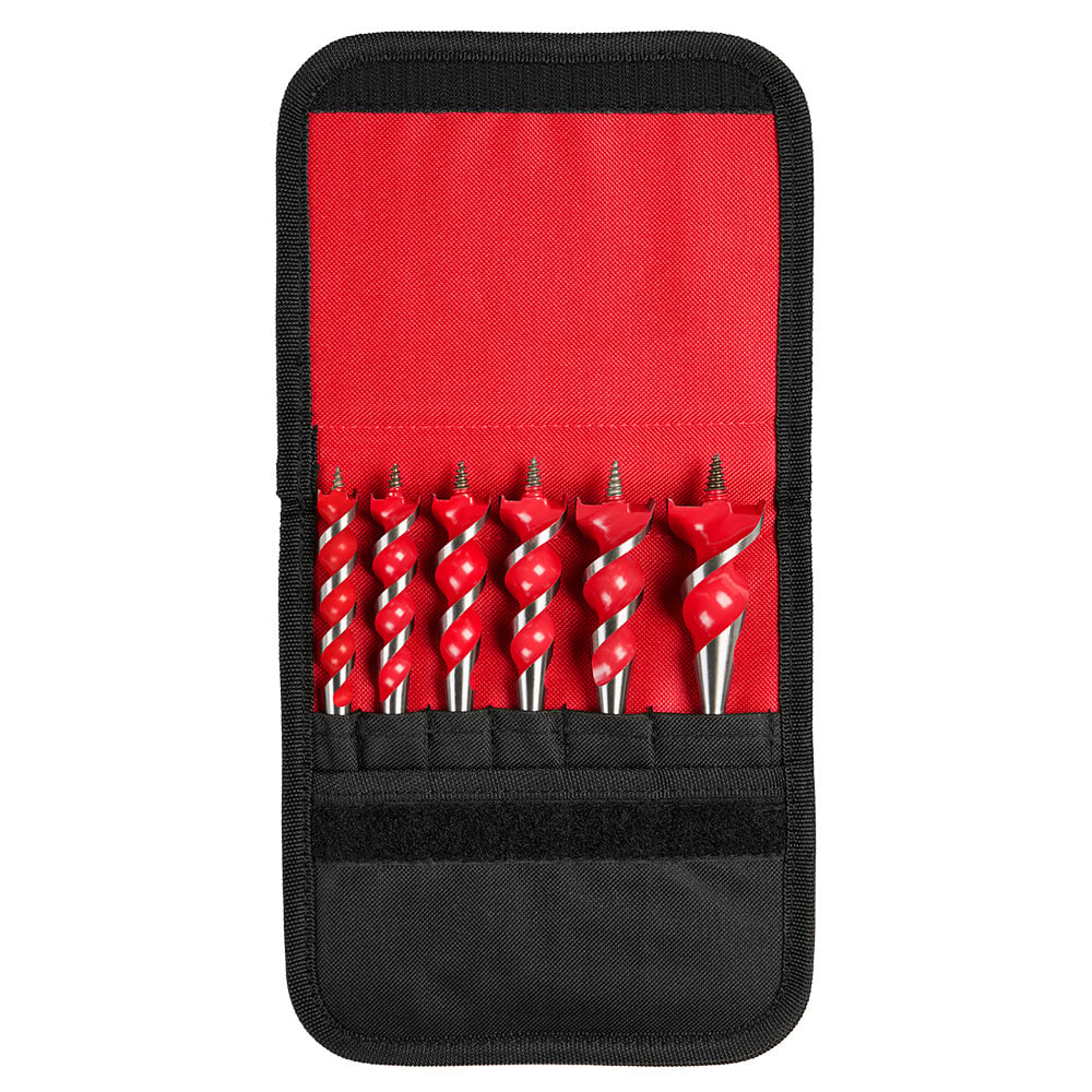 6-1/2 in. SPEED FEED Wood Bit Set (6 Piece)